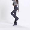 Women's High Waist Flare Pants Slim Fit Micro Flared Yoga Pants Casual Shark Pants