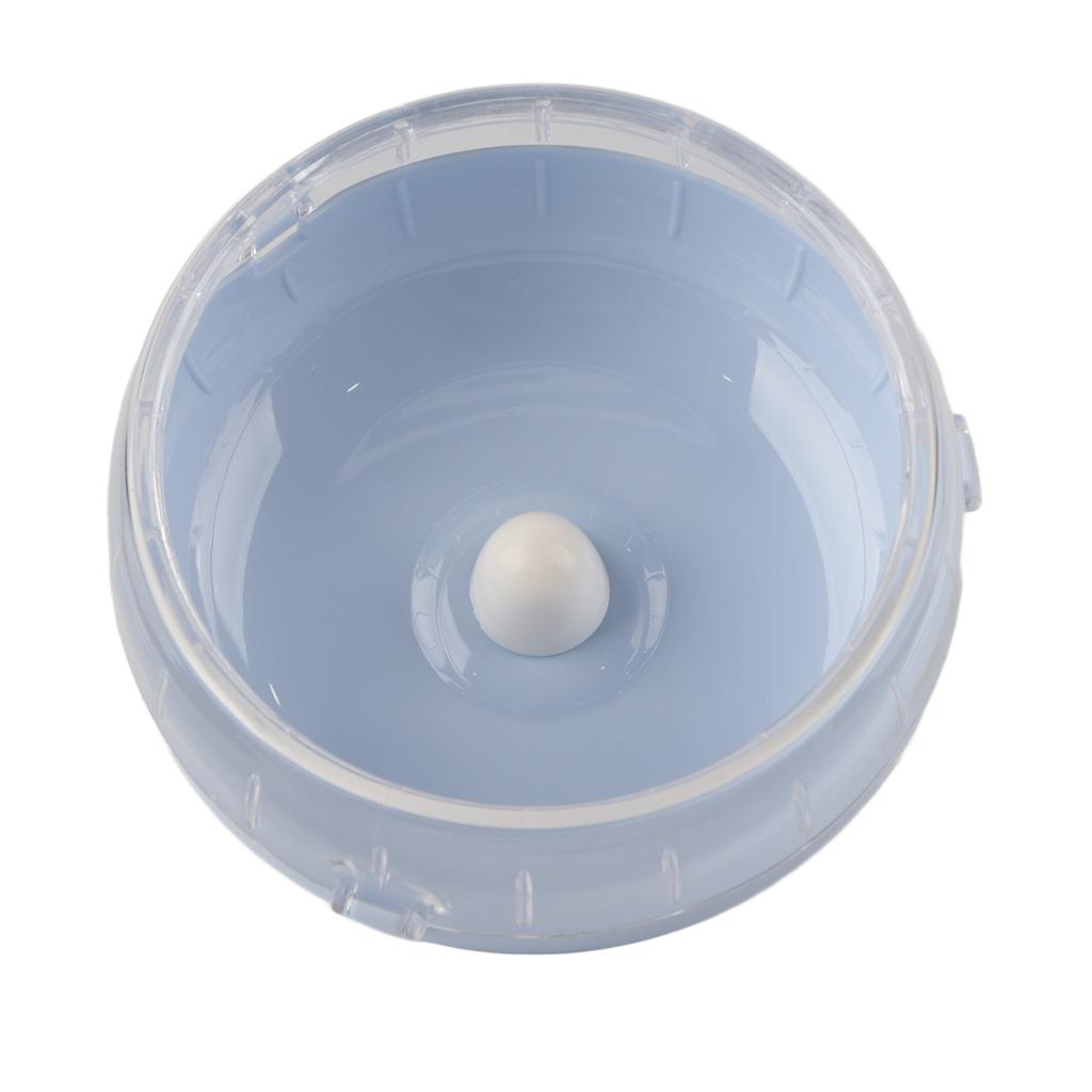 Small Pet Hamster Running Wheel Toy Roller Round Super Silent Cage Supplies ExerciseBlue 12CM