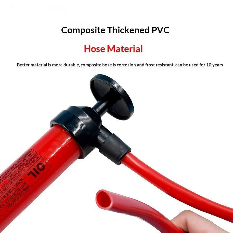 1 Set High Quality Inflatable Tube Hose Liquid Petrol Gas Transfer Car Accessories Portable Manual Pump Oil Siphon Hand Suction