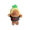 Carrot Marmota Hat Clothes Cute Plush Keychain Pendant Gift And Bag Accessory