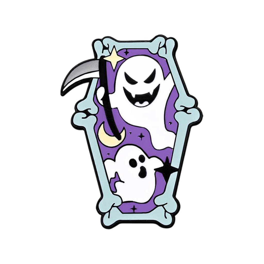 Halloween Ghosts Devil Badge Cute Cartoon Festival Decoration Clothes, Bags, Accessories Alloy Brooch