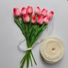 Tulip Simulation Flower, Fake Flower Prop, Plastic Material, Wedding Decoration, Living Room Bouquet Prop