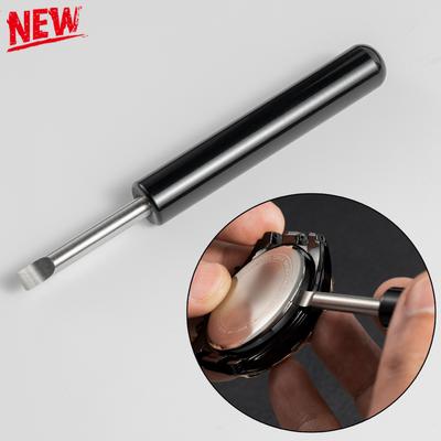 1 Stück Metall Reparaturwerkzeug Hebelwerkzeug Neu Drücken Batteriewechsel Rückseite Entferner Entferner Schraube für Uhrmacher Uhrengehäuseöffner
