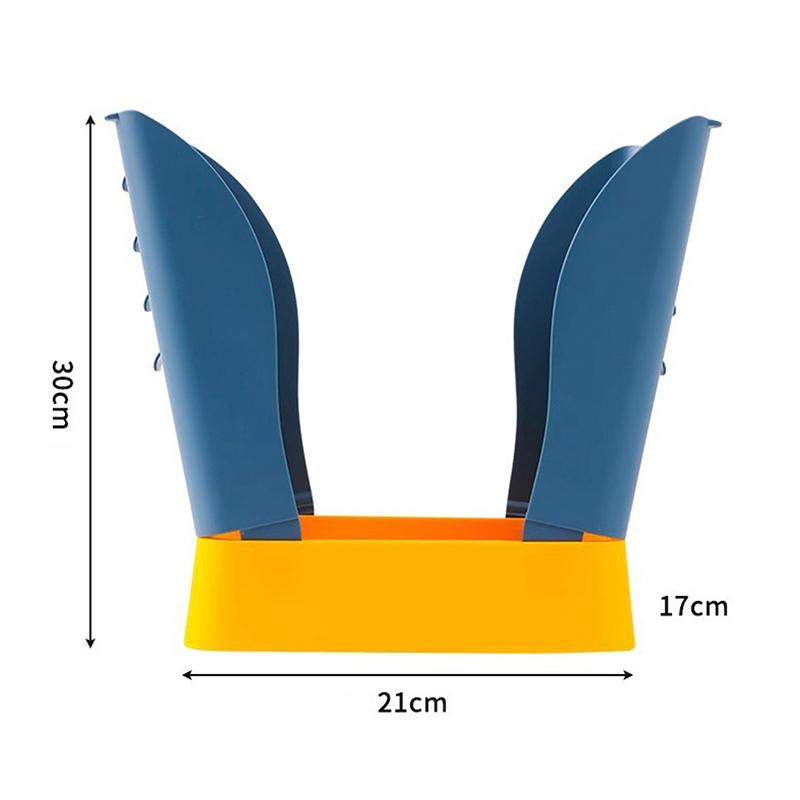 Verstellbarer Mülleimer Großes Fassungsvermögen Erweiterbarer Mülleimer Müllbeutelhalter Haushaltsmülleimer Für Badezimmer Schlafzimmer