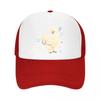 Whimsical Silkie Chicken Heart Art Mesh Baseball Cap Casual Hat Outdoor  For Womens Unisex FeUnisex