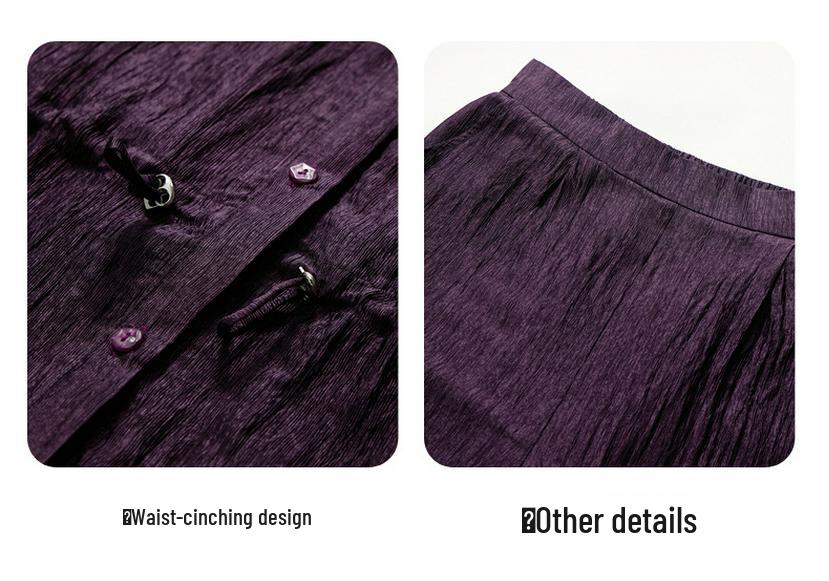 Completo Casual Estivo con Collo a Camicia 2026 per Mamme: Elegante Set Due Pezzi a Maniche Corte per Donne di Mezza Età