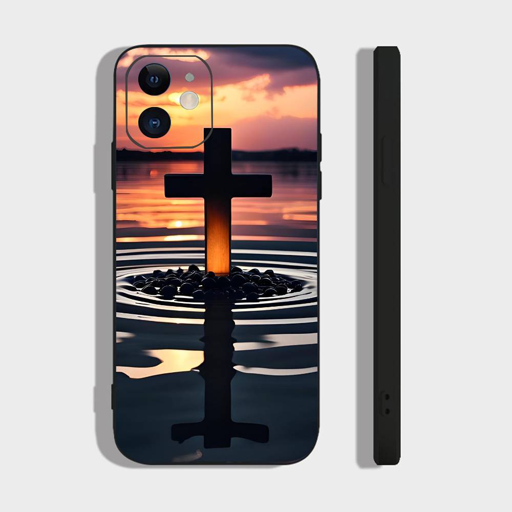 Bible Verse Jesus Christ Christian For Iphone 17 Air 16 Pro Max 15 14 13 Full Cover Anti-Shock MagSafe Cover