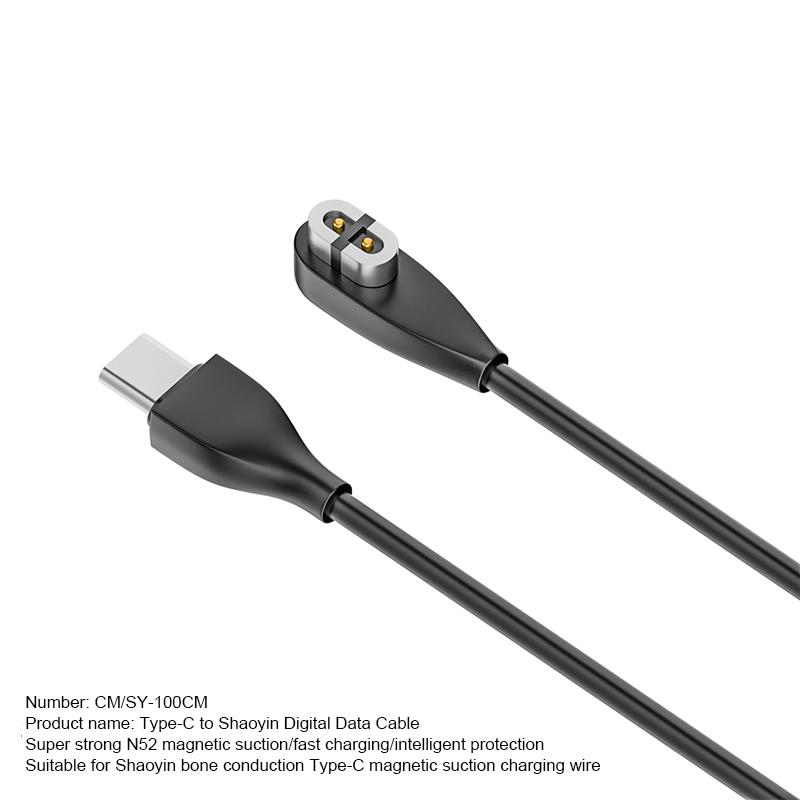 Earphone Usb/Type-C Fast Charging Cable For Shokz As800/S803/S810/Openrun Bone Conduction Headphone Headset Charger Adapter