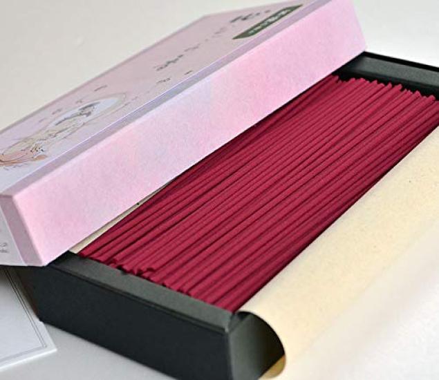 Incense Stick Painting Monk Yue Maki Sanmai Painting Okuno Seimeido Mind Calming Incense and Cold Plum Scent Practical Stick Plum Plum Offering