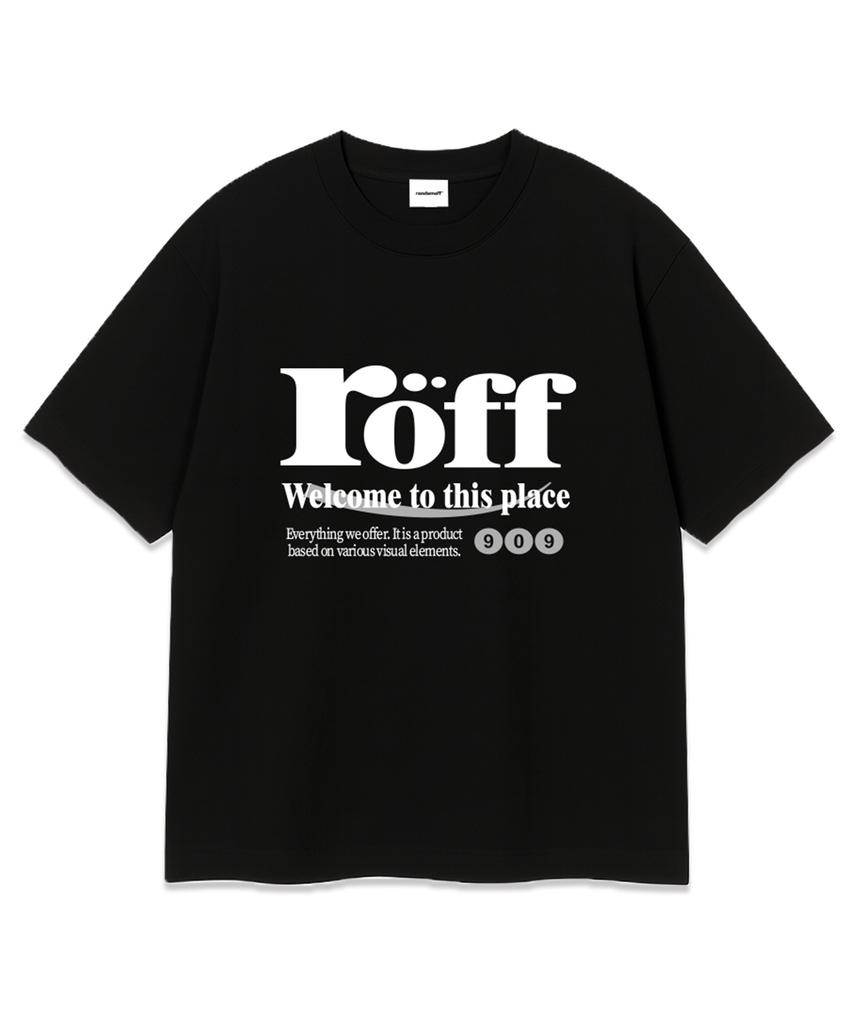 RANDOMOFF Röff Type Play Over Fit T-Shirt (4Color)