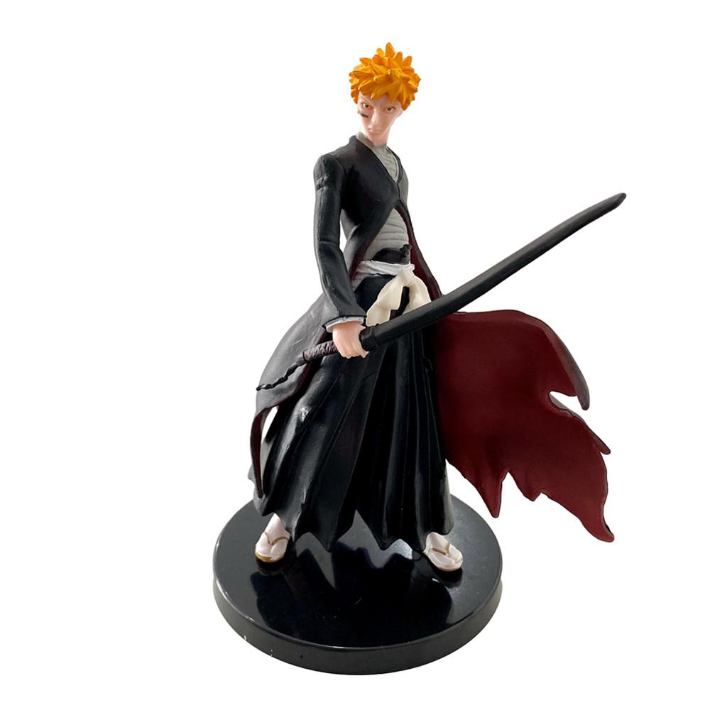 1 Pc Anime BLEACH Action Figures Kurosaki Ichigo Kuchiki Byakuya Inoue Orihime Urahara Kisuke PVC Model Collection Kid Gift Toy