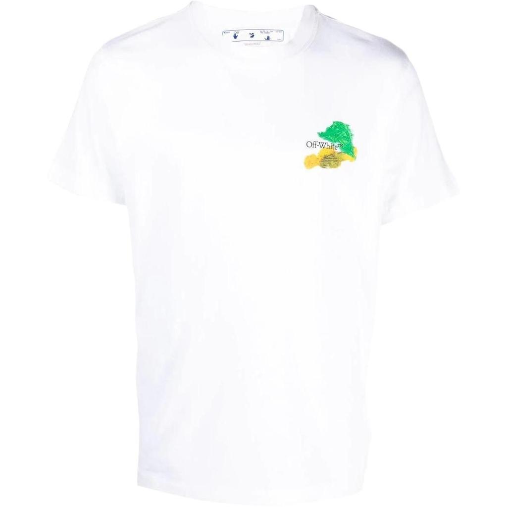 OFF WHITE SS23 T Shirt Men's White OMAA027S23JER0040184