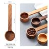 Black Walnut Wood Coffee Measuring Spoon