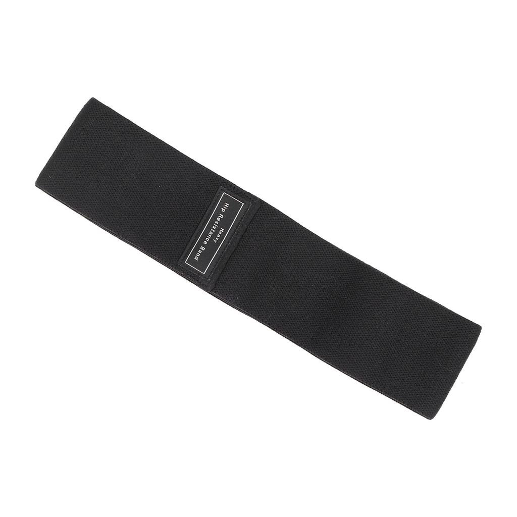 Exercise Resistance Band NonSlip Fitness Elastic Stretching Workout Band Pull Strap Belt(Black )