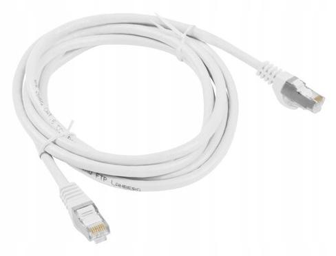 Patchcord Lanberg UTP Cat.6 0.25m White
