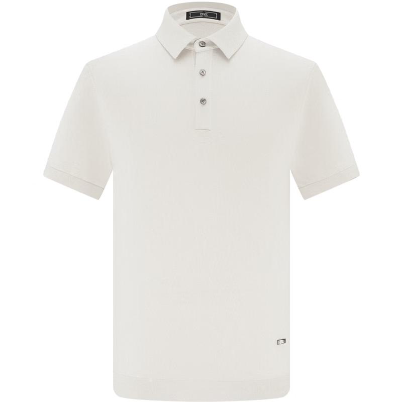 EMZ Men s Silk Blend Antibacterial Short Sleeve Polo Shirt 4XL