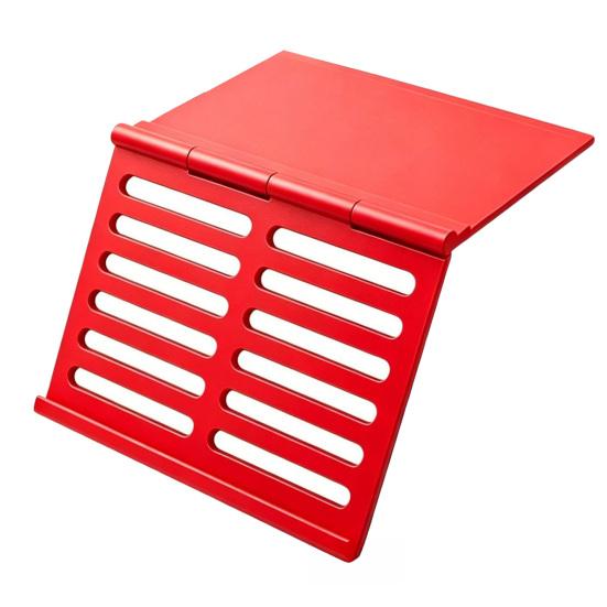 Mahjong Card Holder for Table 3D Printed Angled Viewing Display Rack Under-Mat Slide-in