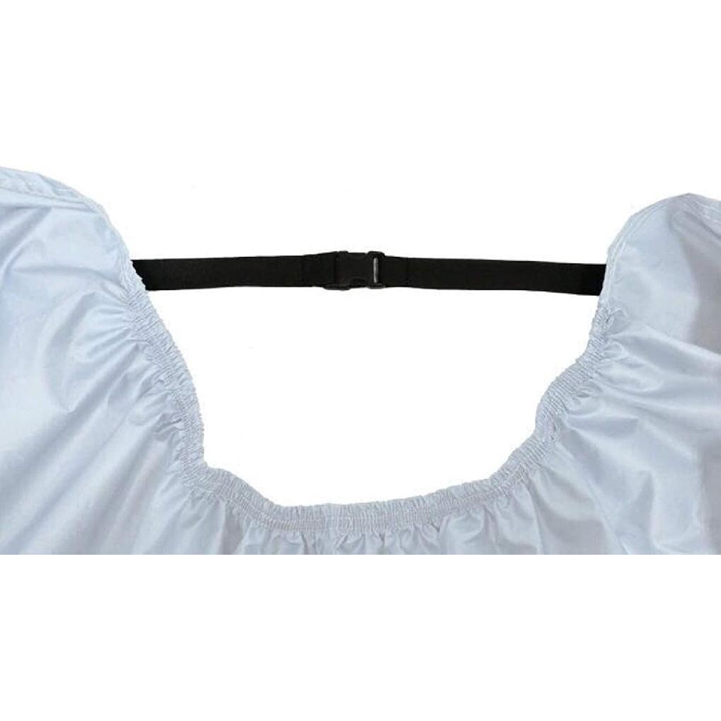 Motorcycle Cover All Season Universal Weather Quality Waterproof Sun Outdoor Protection Night Reflective 4XL (All Black)