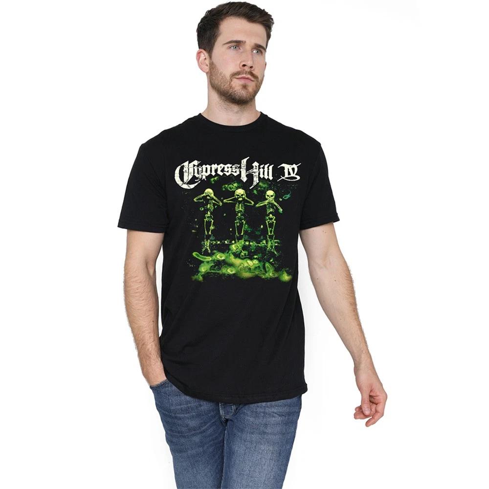 Cypress Hill - Iv Album Unisex 100% Cotton T-shirt Mens Tees Top, Black XL