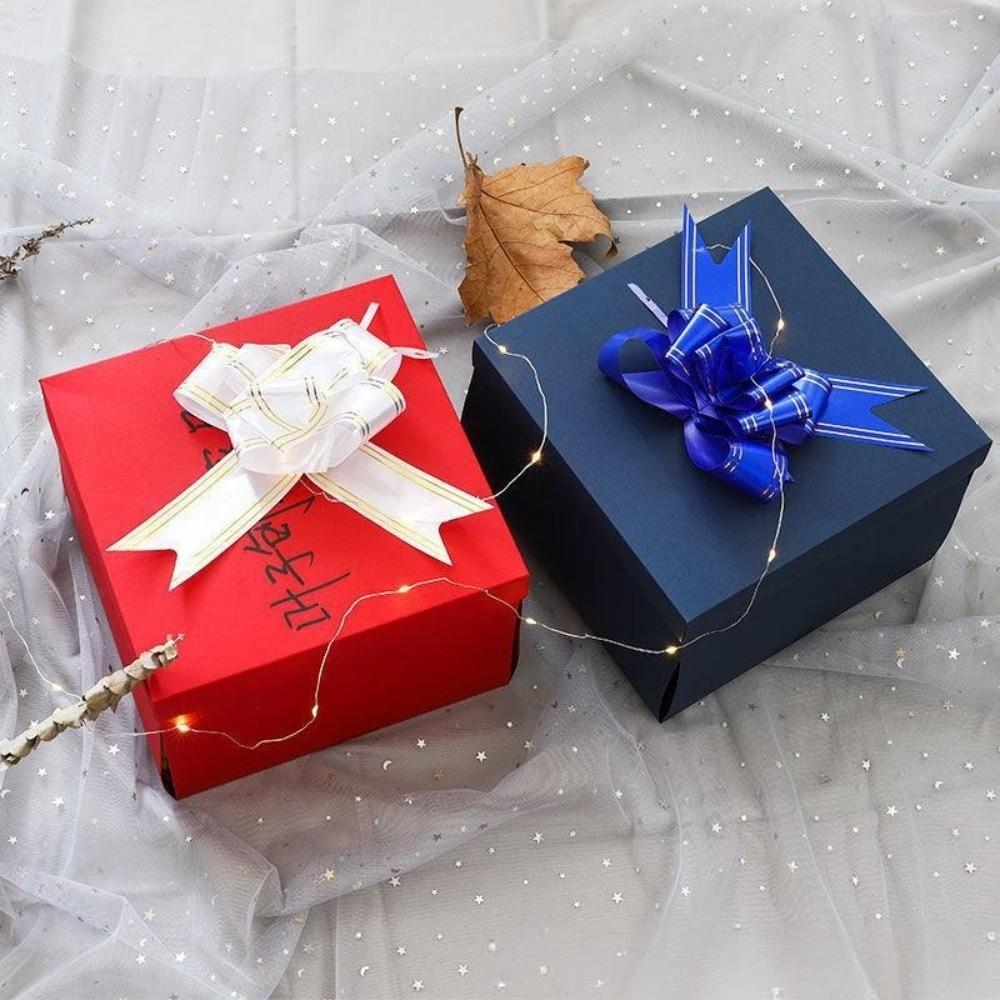 Multi-Layer Surprise Explosion Box Folding Unique Candy Snacks Present Box Handmade Craft Gift Packaging Box Christmas Holiday
