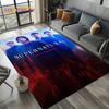 3D SPN Supernatural Sign Dean Sam Carpet Rug for Living Room Bedroom Home Sofa Decoration,Kids Play Area Rug Non-slip Floor Mat
