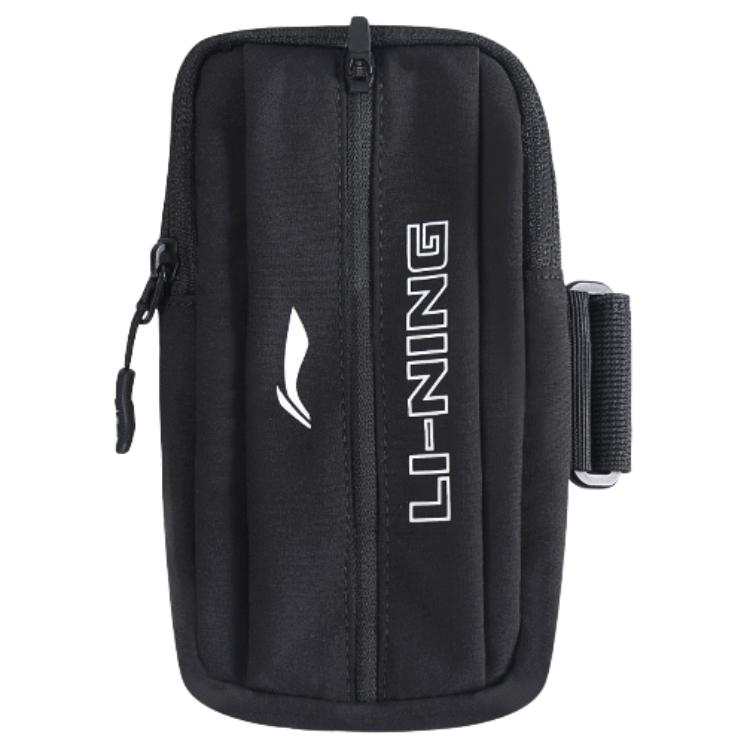 Li Ning Kids Sports Waterproof Breathable Lightweight Comfortable Shoulder Bag Mobile Phone Bag Kids Bags Classic-Black YBDU007-3 Classic Black