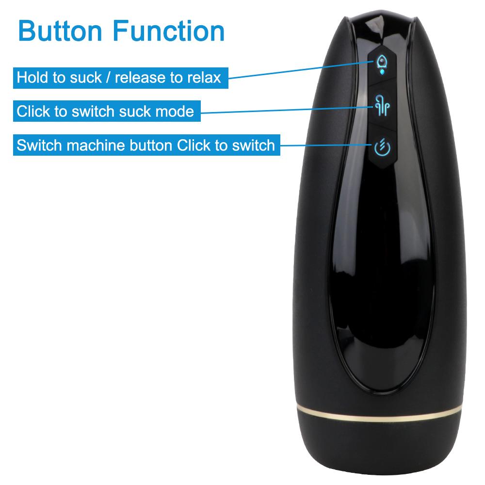 Male Masturbation Cup Sucking Oral Sex Sex Toys for Men Adult Products Automatic Telescopic Airplane Cup Glans Stimulator Real Vagina