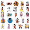 10/30/50pcs Japan Dragon Ball Anime Stickers Waterproof Cartoon Son Goku Decals DIY Skateboard Helmet Car Decoration Sticker Toy