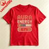 Aura Energy Pixel Design Unisex Tshirt Cotton Short Sleeve Casual Fashion Harajuku Aesthetic Summer Top Gift For Her