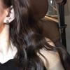 Autumn/Winter 2025 Trendy Checkered Mosaic Earrings for Women