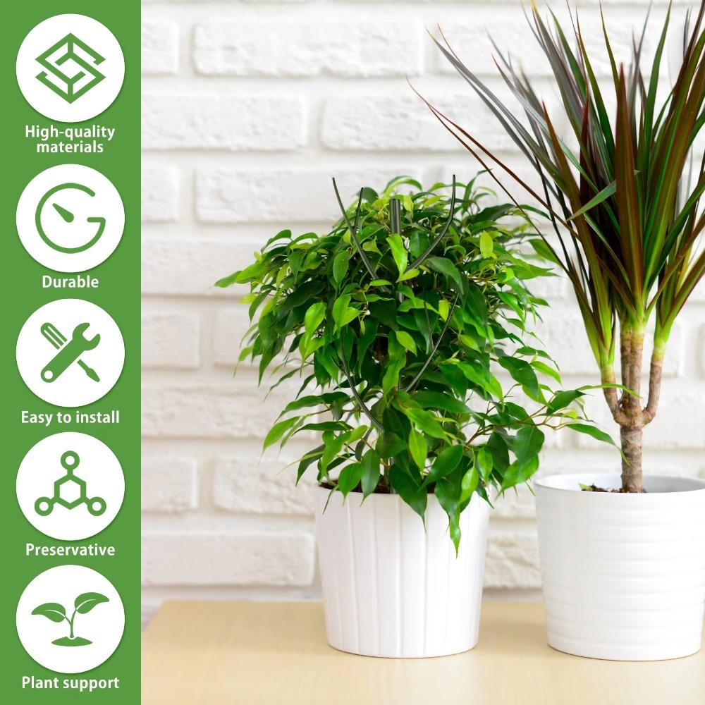 2pcs Simulated Tree Branch Vine Climbing Bracket Plastic Plant Plastic Sticks  Potted Plants