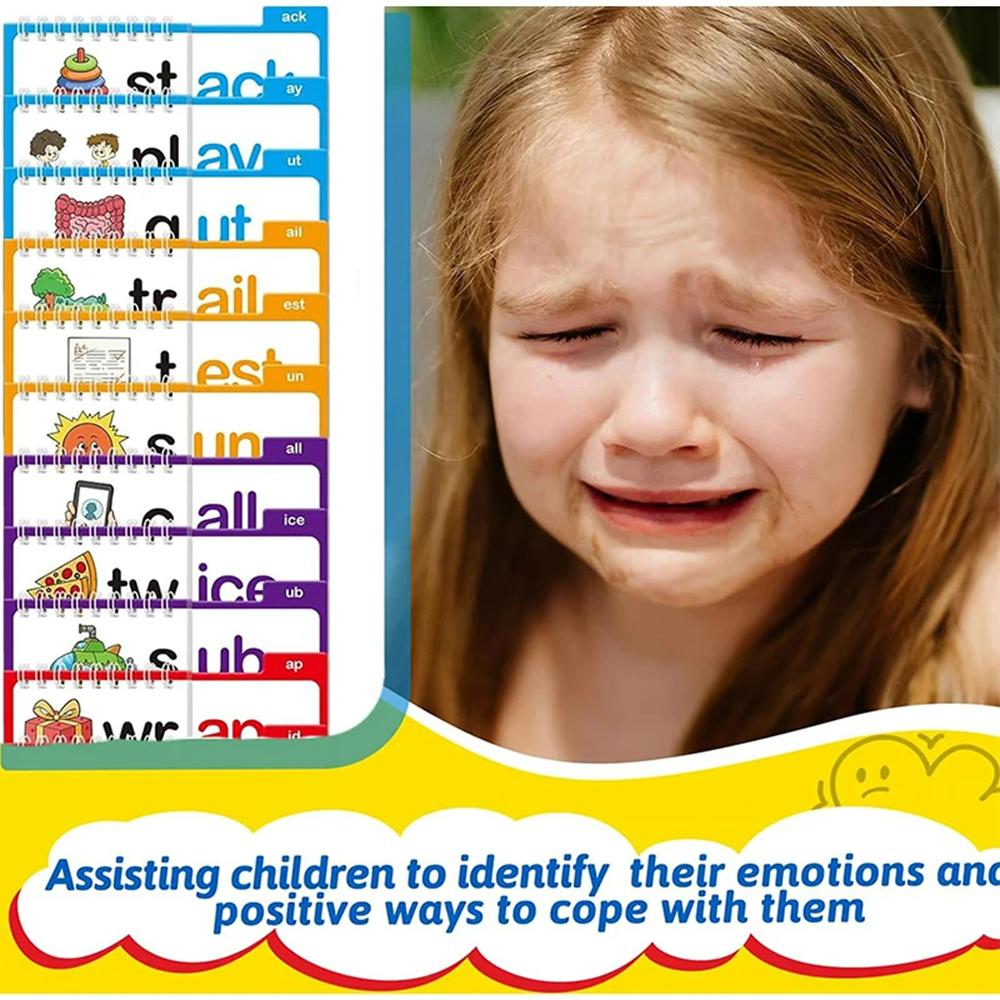 30 Read and Rhyme Flip Books Word Family Flip Books Letter Sounds Flash Cards Kindergarten Sight Vocabulary Flash Cards