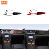 For Mercedes-Benz CLS C219 2004-2009 Car Central Control Trument Air Outlet Big Panel Trim Carbon Fiber Interior Accessories