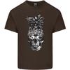 Pineapple Skull Surf Surfing Surfer Holiday Unisexs Light Cotton TShirt
