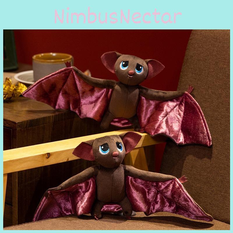 Purple Bat Plush Toy Halloween Gift Soft Animal Doll For Kids