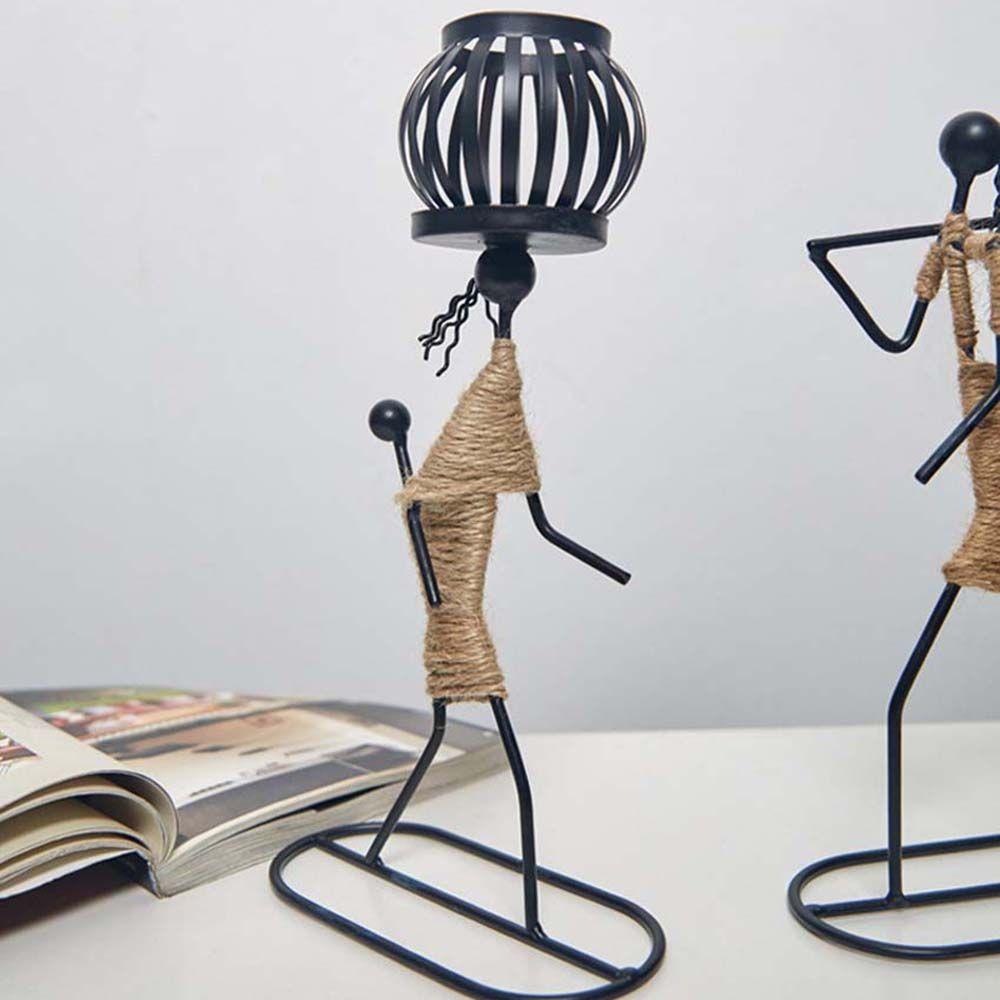 Restaurant Home Decor New Year Decor Candle Stand Candlestick Wedding Decoration Candle Holder