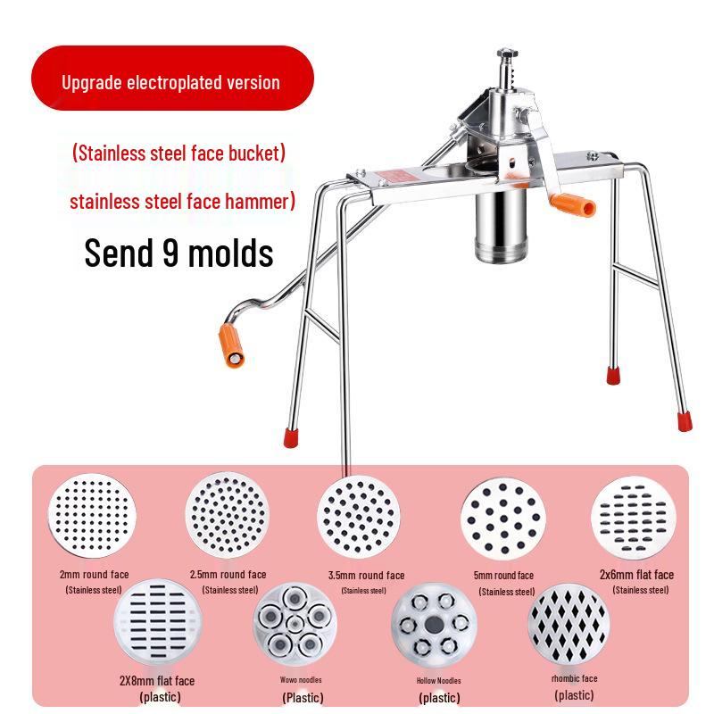 Household Stainless Steel Potato Starch Noodle Pressing Machine