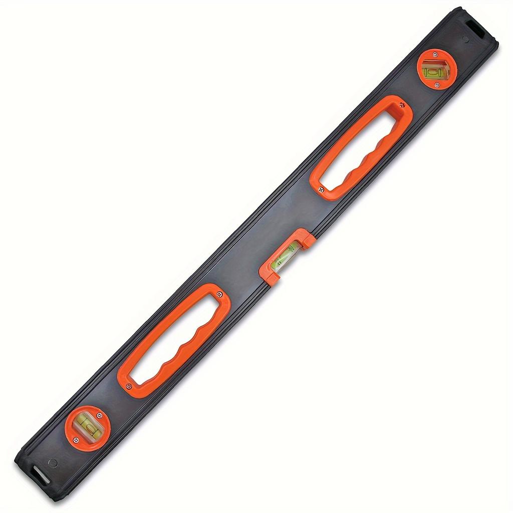 Level Tool,Mechanical Level, Bubble Vials Ruler, Aluminum Alloy Leveler Tool Shock-Resistant for Measuring Plumbing