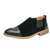 Men's Shoes Large Size Suede Casual Shoes Men's Autumn and Winter New Leather Shoes Men's One-pedal Short Boots Men's Martin Boots