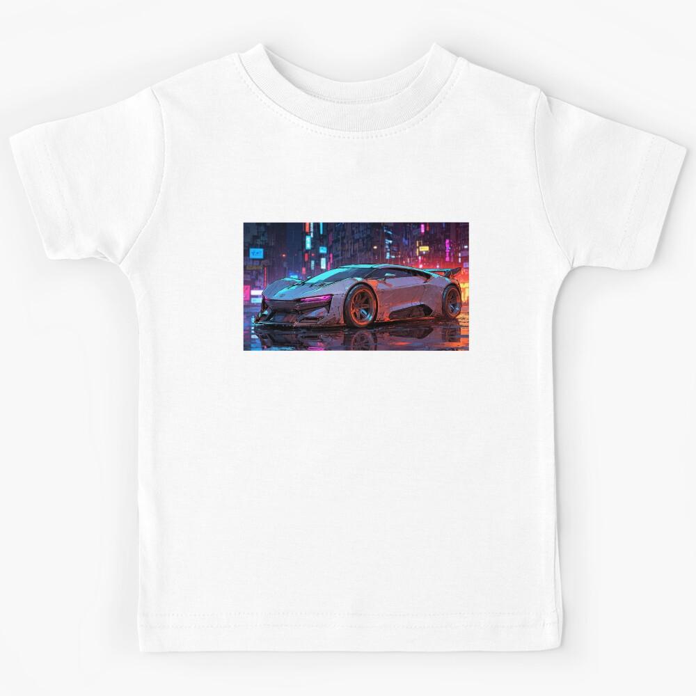 Futuristic Sports Car Kids T-Shirt 110