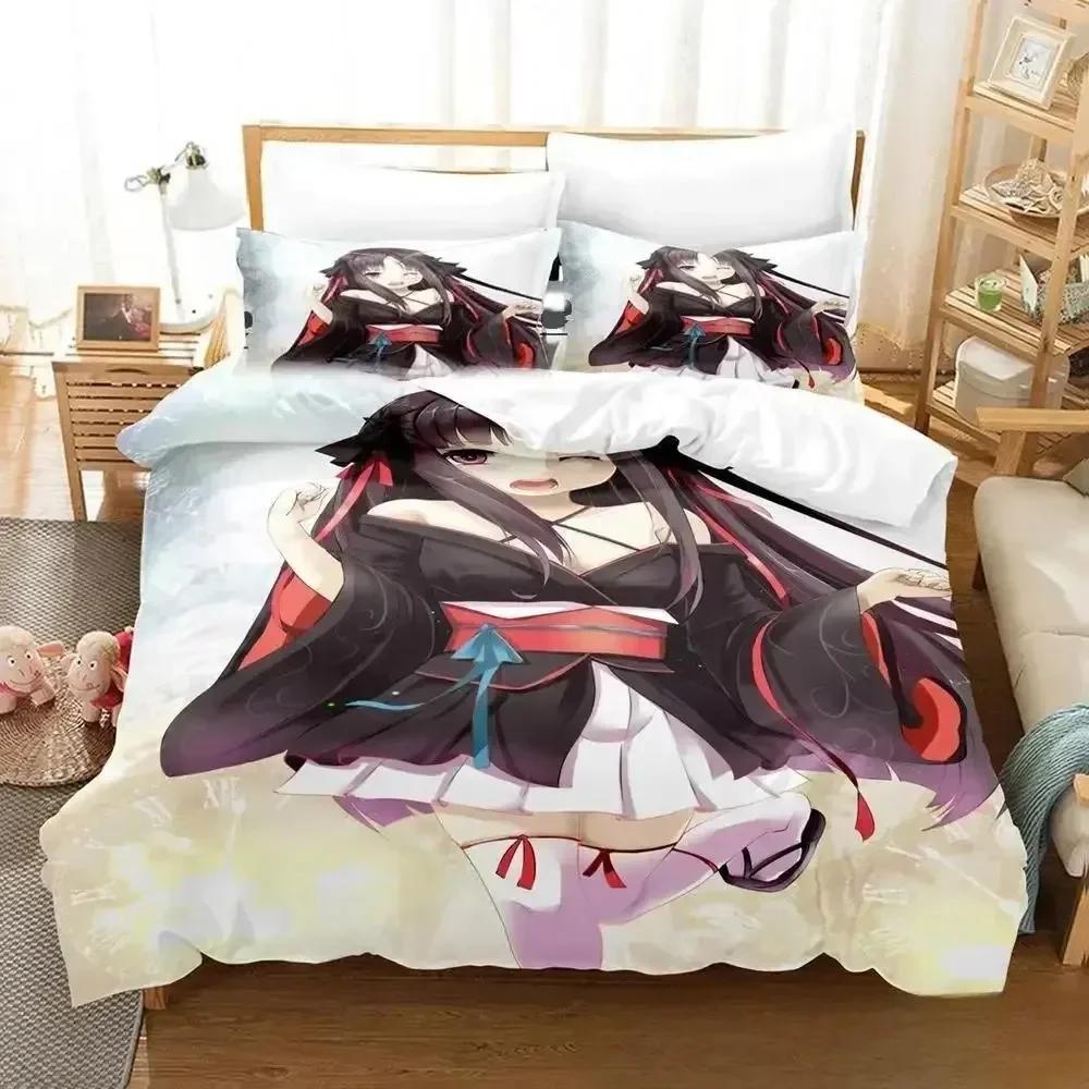 3D Anime Unbreakable Machine-Doll Bekväm Täcke Örngott Sängklädesset Barn Sovrumsdekoration Hemtextil