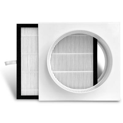 Duct Air Filter HEPA Ventilation Duct Air Filter For PVC PE Pipes Fresh Air System Duct Fan Purification Box Air Filter Screen