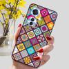 Phone Cover for OPPO Reno11 F 5G Case Black Silicone TPU Fashion Marble Print Shells for Oppo Reno 11F Protective Capa Soft Bags