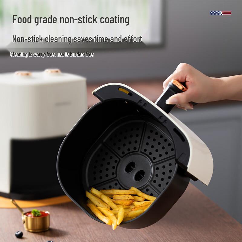 Macaiiroos 5L No-Flip Digital Air Fryer