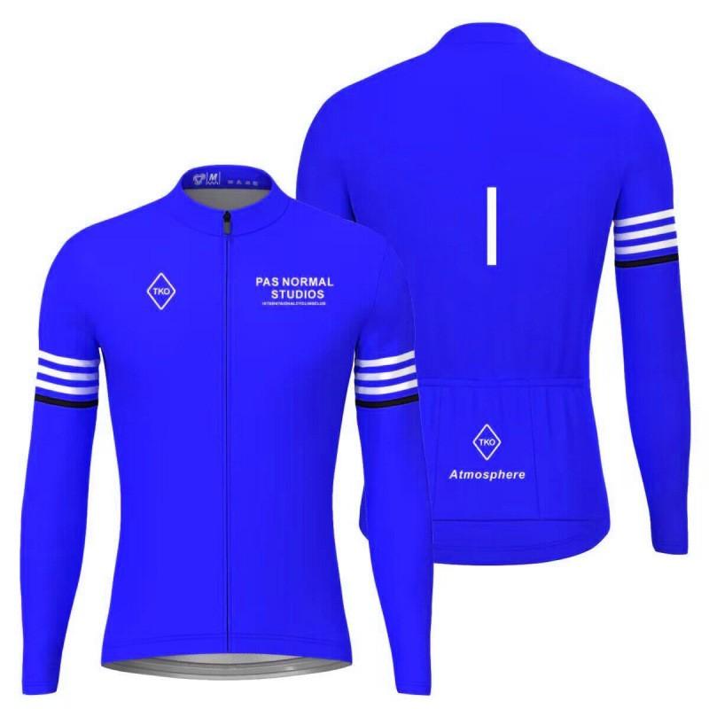 Mens Cycling Jersey Long Sleeve Breathable