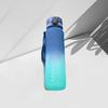 500ML/650ML/1000ML Large Capacity Sports Bottle Motivational Leak Proof Portable Reusable Plastic Cups Outdoor Travel Gym Jugs