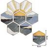Diamond Painting Wooden Coasters Diy Landscape Art Set For Home Decor And Gift