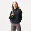 Tanbor Women's Half-Zip Stand Collar Thermal Long-Sleeve Top