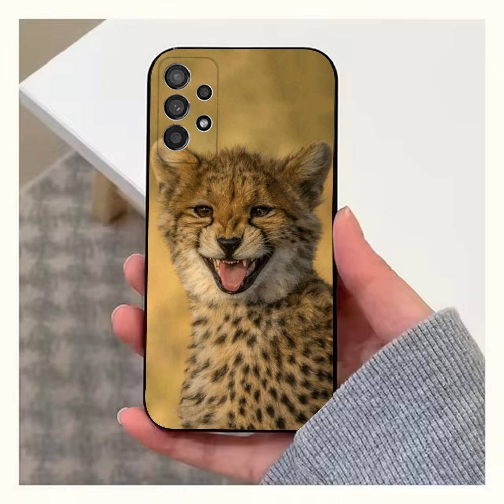 Cool Leopard  Case For Samsung S10,Plus,S9,S22,S25,Ultra,S24,S21,S20,S23,FE,Lite,Soft Silicone Black