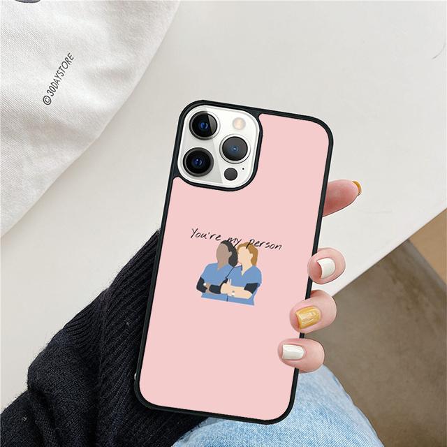 Greys Anatomy You're My Person Phone Case For iPhone 17 Air 15 16e Cover 11 13 14 Pro Max 12 Plus Max Fundas